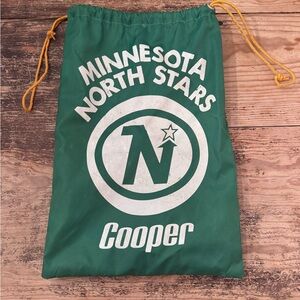 Circa 1980’s vintage Minnesota North Stars Drawstring Bag